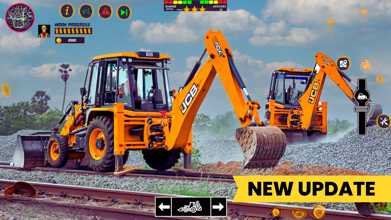 JCB Excavator Mod in Farming Simulator 22