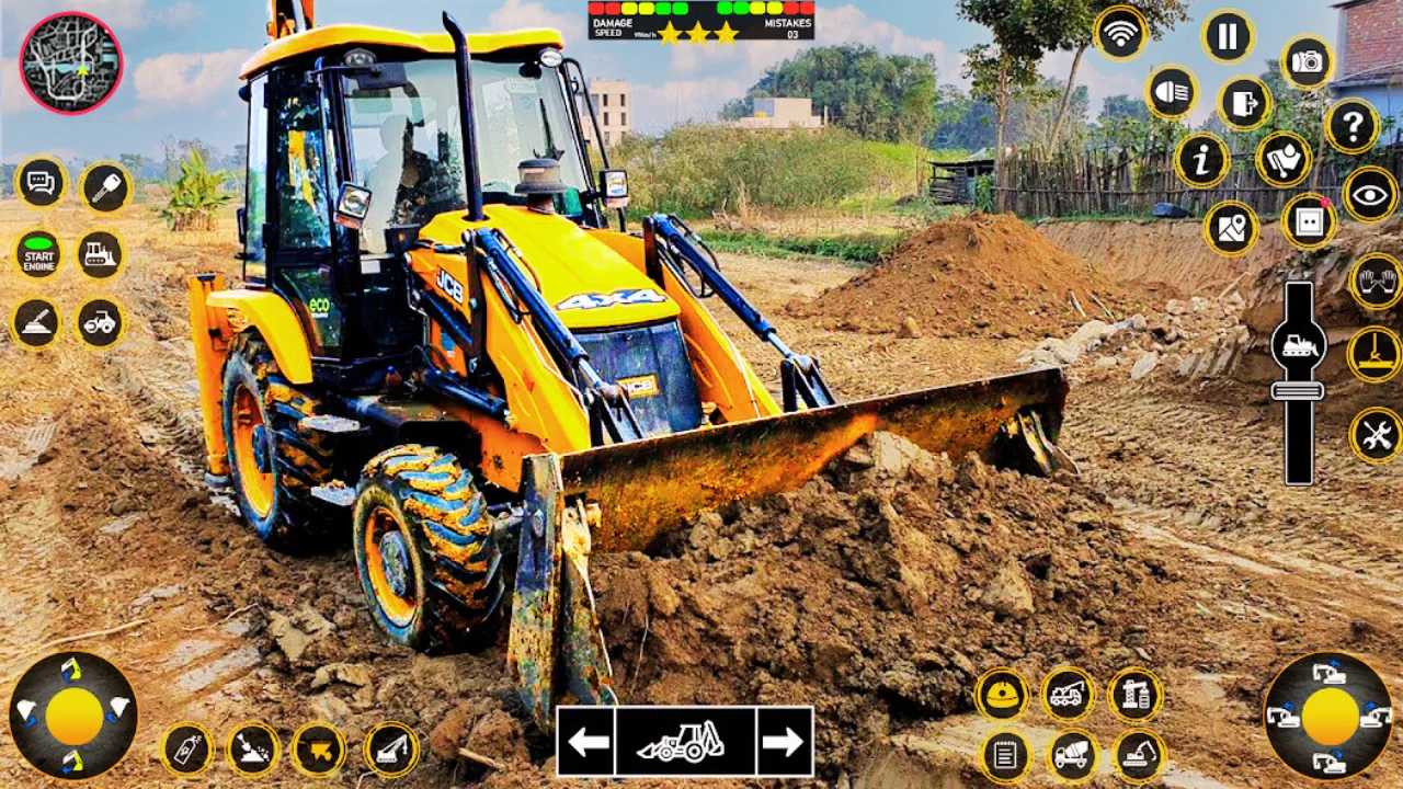 JCB Excavator Mod in Farming Simulator 22