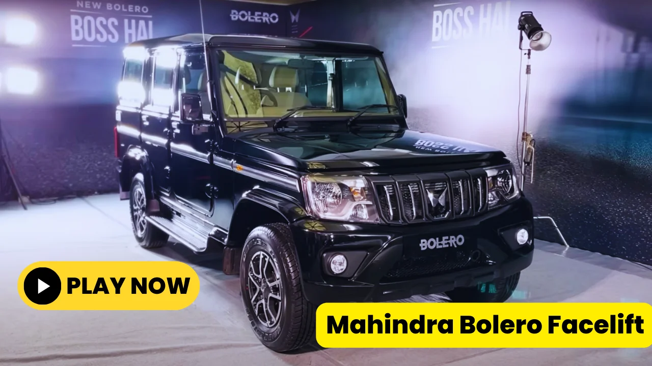 Mahindra Bolero Facelift