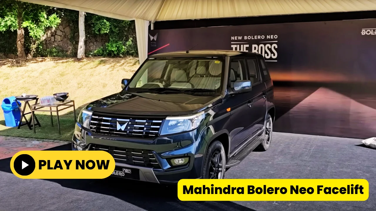 Mahindra Bolero Neo Facelift